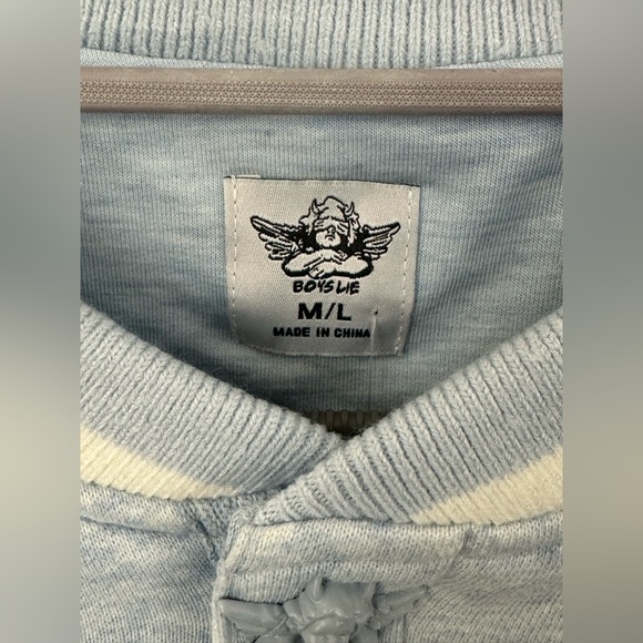 BOYS LIE Blue Motorsports Jordan Crewneck - Picture 9 of 13